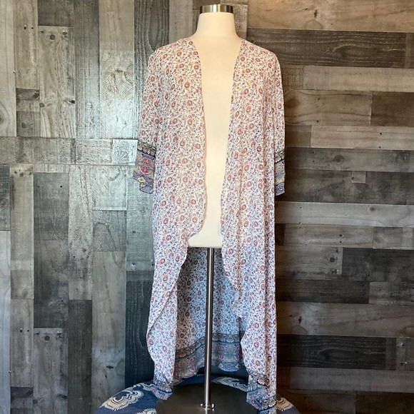 PPLA wrap OS pastel floral festival boho chic spring low key luxe quiet luxury - Picture 9 of 14